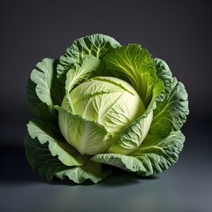 Fototapeta premium cabbage on a bed