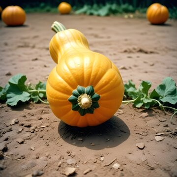 pumpkin on the grass
