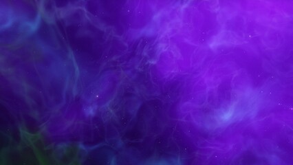 Space background. Nice clean colorful nebula with star field. 3D rendering
