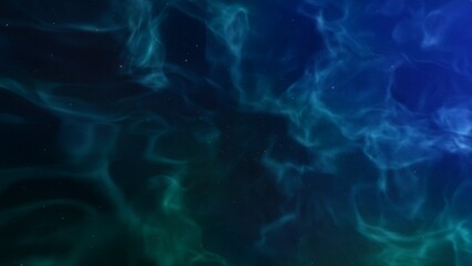 Space background. Nice clean colorful nebula with star field. 3D rendering
