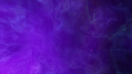 Space background. Nice clean colorful nebula with star field. 3D rendering
