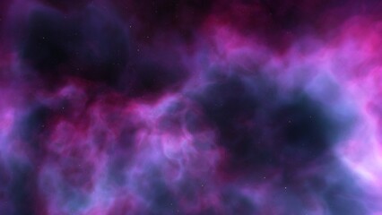 Universe filled with stars, nebula and galaxy

