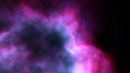 Universe filled with stars, nebula and galaxy
