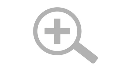 Zoom in icon design illustration