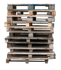 Pile of used wooden pallets © Susan Halewood