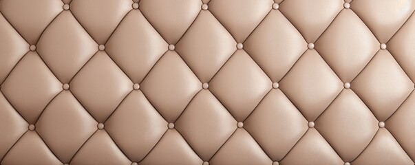 Seamless light pastel diamond tufted upholstery background texture elegant luxury backdrop