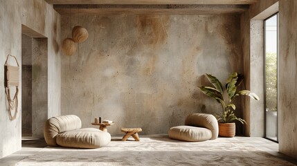 Generate a diverse set of room backgrounds