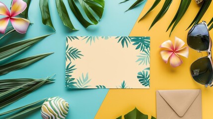 Personalized thankyou notes with summer discount codes, digital art, clean lines, thoughtful