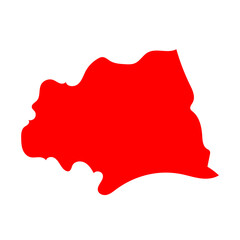 Canelones  vector map