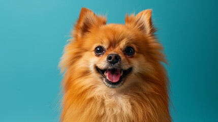 Portrait of a cute dog