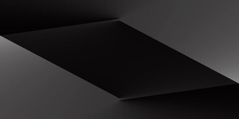 black background, polygonal shape background, paper design, abstract wallpaper, wall art, dark texture with geometric, you can use for ad, product and poster, business presentation