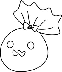 hand drawn halloween toffee