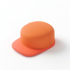 Fototapeta premium cap icon in 3D style on a white background