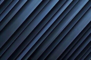 Modern black blue abstract background with geometric shapes and 3D effects.