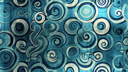 abstract patter, texture with waves and swirls