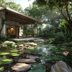 A Modern Rainforest Home