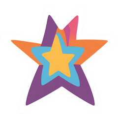 star icon vector illustration