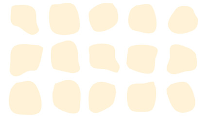 15 Modern light summer liquid irregular blob shapes abstract. elements graphic flat style. fluid design illustration stock
