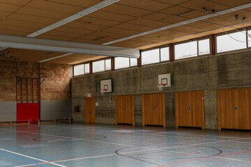 gymnasium at a German school