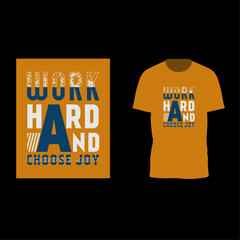 Modern typography printable unique t shirt design for free download