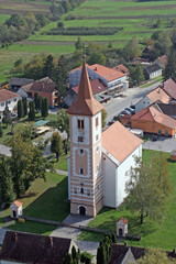 Parish Church of Saint Michael the Archangel in Ludina, Croatia
