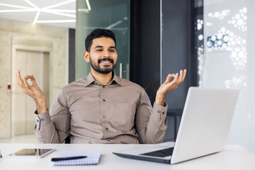 Meditating at work can provide mental clarity, reduce stress, and promote balance for a tranquil...