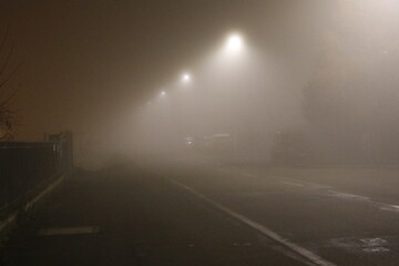 Nebbia in val padana