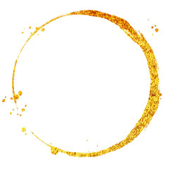 背景素材_ラメグリッター_筆_円