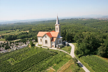 Parish Church of the Holy Three Kings in Kraljev Vrh, Croatia