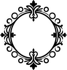 Minimal style wreath png.  Floral wreath png. Floral frame png. Transparent background