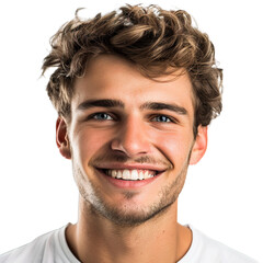 Fototapeta premium portrait of a smiling man