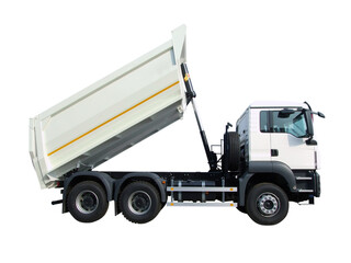 white truck transparent