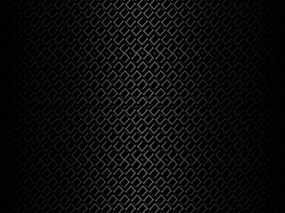 Black metal texture steel background. Perforated metal sheet.