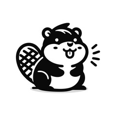 otter animal design © Dhika