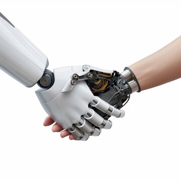Human and Robotic Handshake: Bridging the Gap Between Man and Machine
