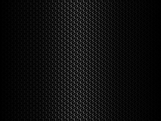 Black metal texture steel background. Perforated metal sheet.