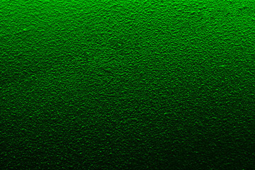 green neon light on cement wall. Twinkling glow stars effect. Like outer space, night sky,...
