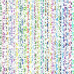 abstract rectangular pattern with randomly sized shapes