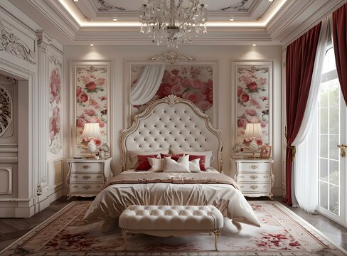 Luxury European Bedroom Interior Design