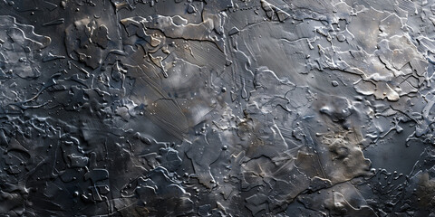 Fototapeta premium Gray texture of a plastered wall pattern design. Gray old rough plaster background. Cement concrete stone background wallpaper. Blue rough painted wall surface. Raster bitmap illustration. 