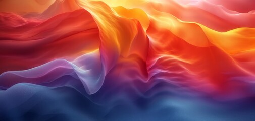 Colorful Abstract Liquid Wave Background.