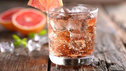 Refreshing zesty natural energy drinks with fresh citrus appeal for rejuvenation and vitality