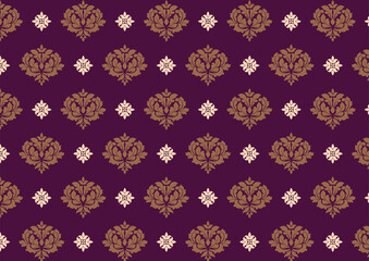 damask seamless vector background