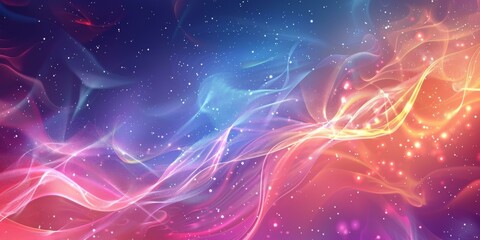 Obraz premium Captivating Nebula in the Vastness of Space