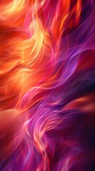Obraz premium Fiery Blaze: Texture, Color, and Form