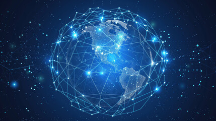 Global network connection concept