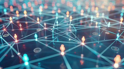 Networking communication concept