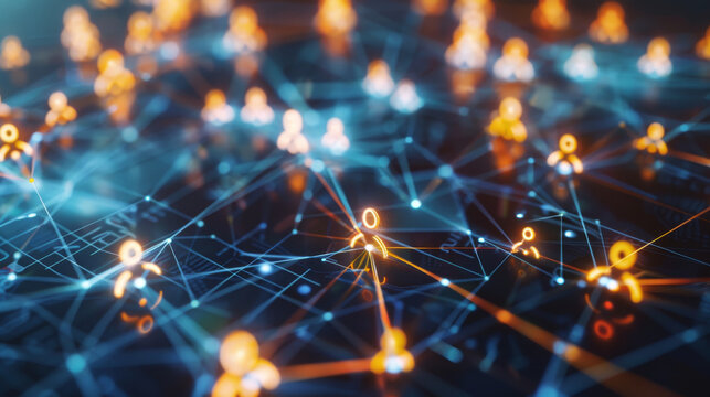 Networking communication concept