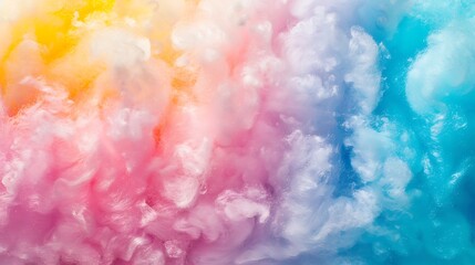 Fototapeta premium colours, colourful, rainbow, background, fluffy, purple, abstract, pink, texture, fantasy, pastel, wallpaper, illustration, blue, cloud, sky, soft, watercolor, light, bright, pattern, cloudscape, clou