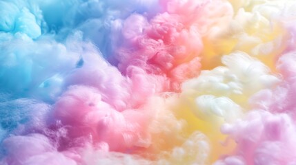 Fototapeta premium colours, colourful, rainbow, background, fluffy, purple, abstract, pink, texture, fantasy, pastel, wallpaper, illustration, blue, cloud, sky, soft, watercolor, light, bright, pattern, cloudscape, clou